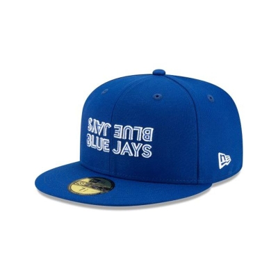 Toronto Blue Jays Gorra | New Era MLB Team Mirror 59fifty Fitted Cap Mexico - Azules